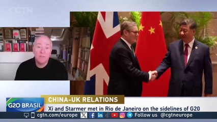 China President Xi Jinping meets UK's Keir Starmer: "It's about practical engage