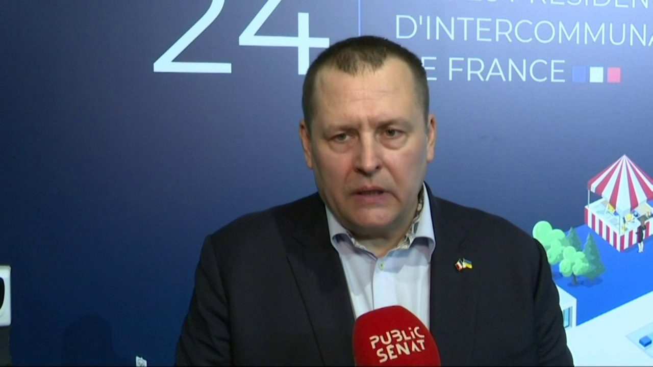 « Il faut continuer à dire que cette guerre est horrible », dit un maire ukrainien sur Public Sénat