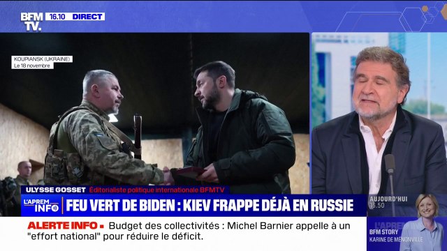 L'Ukraine confirme avoir frappé la Russie avec des missiles américains de longue portée