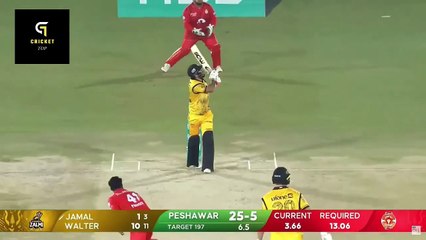 Amir Jamal batting