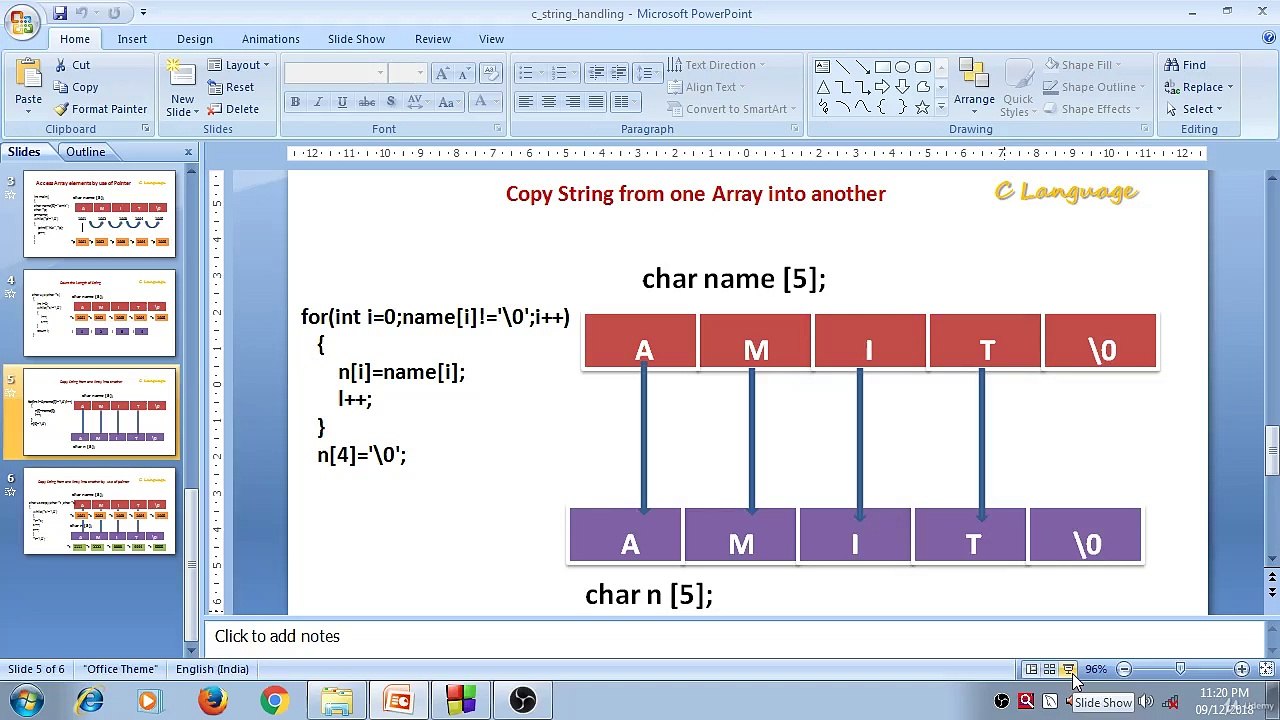 Learn Programming Technique C to Master SkillsCharacter String Fourth Program (Flowchart)