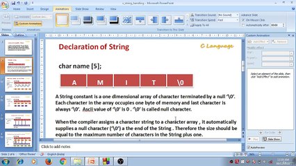 Learn Programming Technique C to Master SkillsCharacter String First Program