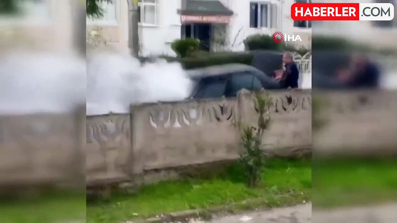 Karabük'te İki Farklı Noktada Araç Yangınları