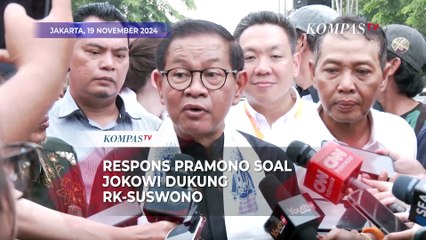 Pramono Anung Soal Jokowi Dukung Ridwan Kamil-Suswono di Pilkada Jakarta: Itu Bagian Demokrasi