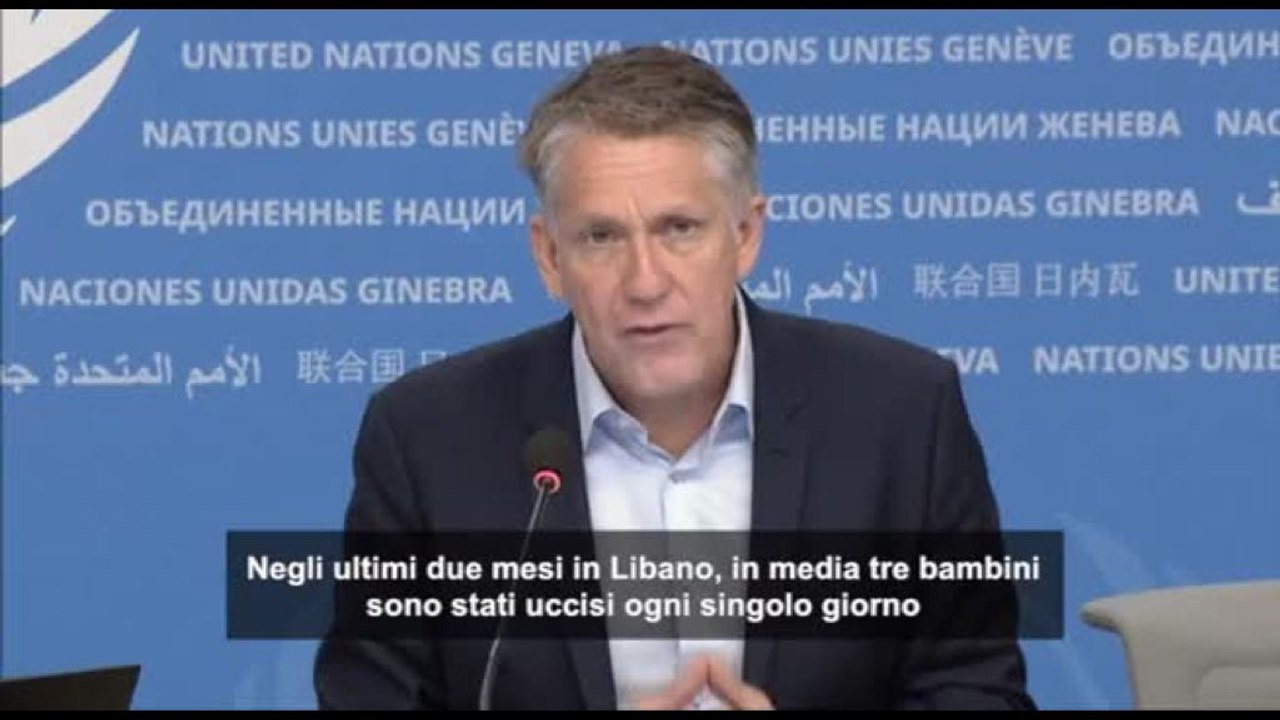 ONU: in Libano ogni giorno sono stati uccisi tre bambini
