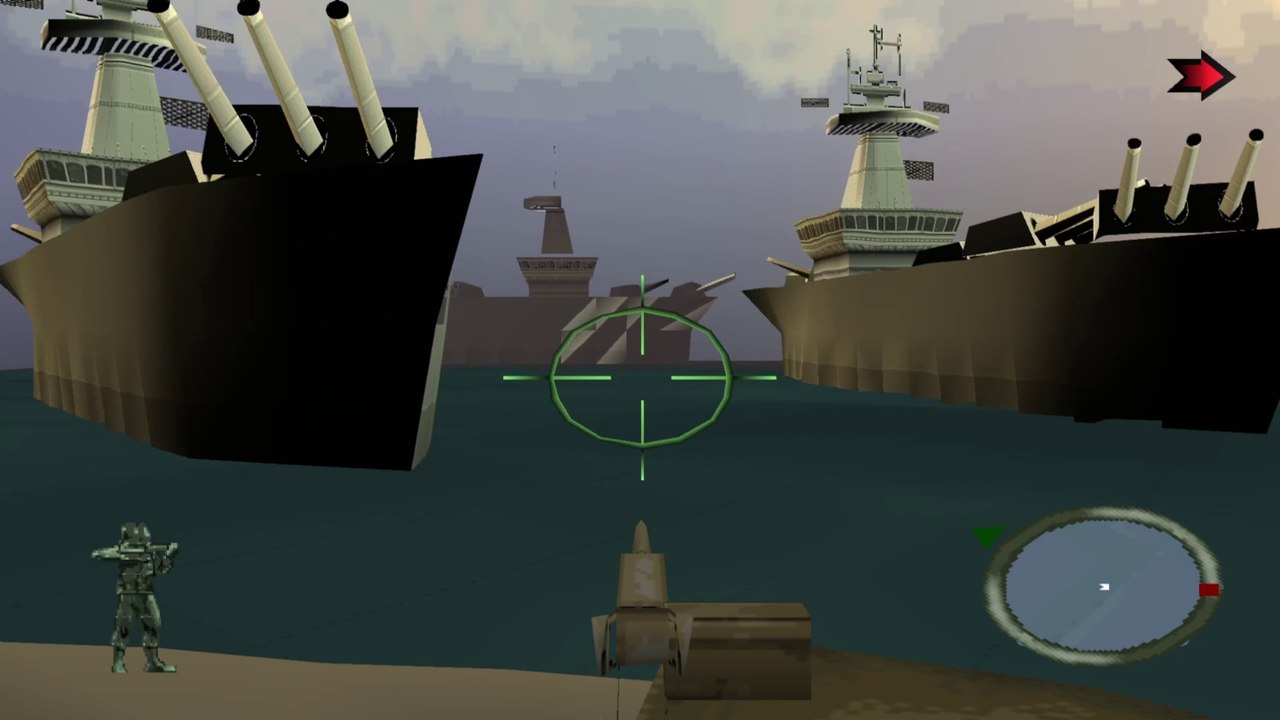 Army Men: World War: Land Sea Air - 14 - Out to Sea. Operation: Seawolf.