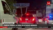 Pareja muere tras ataque a balazos mientras iban en su auto en Naucalpan, Edomex