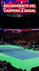 El impresionante recibimiento del Martín Carpena a Nadal