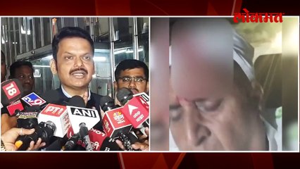 अनिल देशमुखांवर हल्ला, फडणवीसांनी कोणता संशय व्यक्त केला