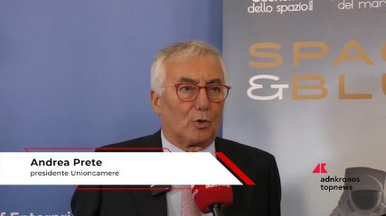 Forum Space&Blue, Prete: “Mare e spazio sono due colonne economia italiana”