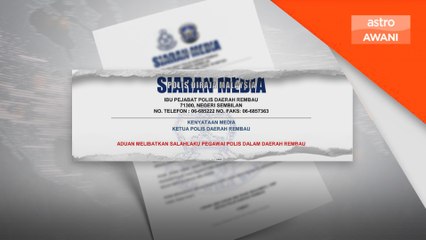 Polis siasat dakwaan anggota peras ugut warga Arab