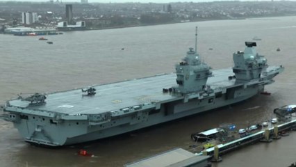 HMS Prince of Wales Returns to Liverpool for a Week-Long Visit 🚢