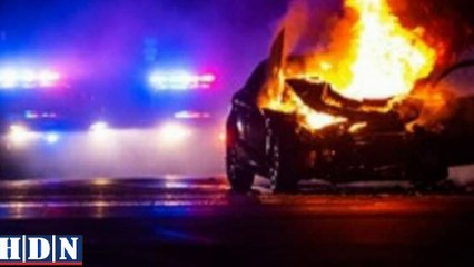 Youths who were going to Italy illegally from Libya were burnt alive after the accident