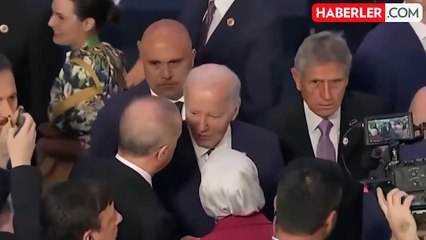 Cumhurbaşkanı Erdoğan, G20 Zirvesi'nde Biden ile ayaküstü sohbet etti