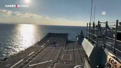 Bayraktar TB3, kısa pistli bir gemiden iniş ve kalkış yapmayı başaran ilk İHA olarak tarihe geçti