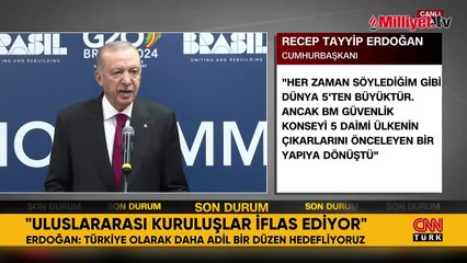 Erdoğan: İsrail'in zulmüne sessiz kalanları tarih affetmeyecek