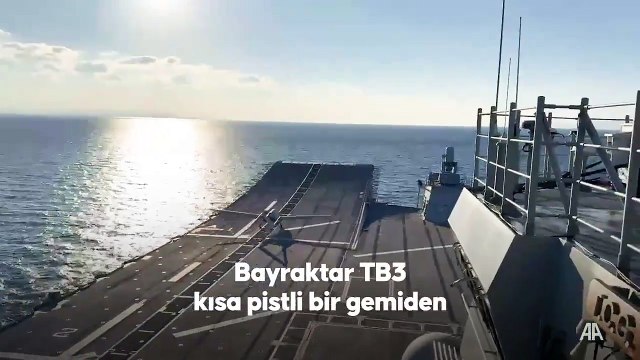 Dünyada ilk: Bayraktar TB3 SİHA, hava ve karadan sonra denizde de şampiyon!