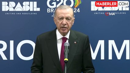 Cumhurbaşkanı Erdoğan: "BM Güvenlik Konseyi iflas etti"
