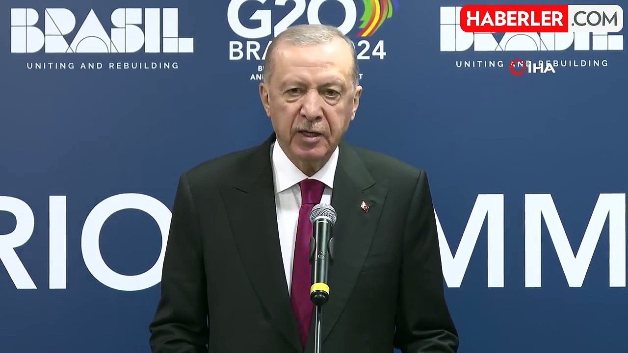 Cumhurbaşkanı Erdoğan: "BM Güvenlik Konseyi iflas etti"