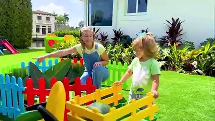 Alice and Chris learn to share the toy cars