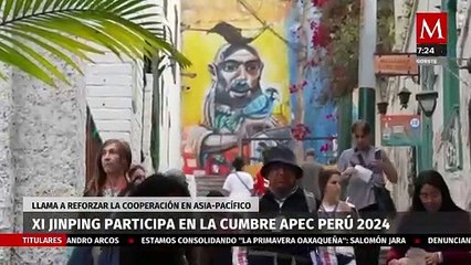 China se posiciona como el segundo socio comercial de México; cumbre APEC Perú 2024