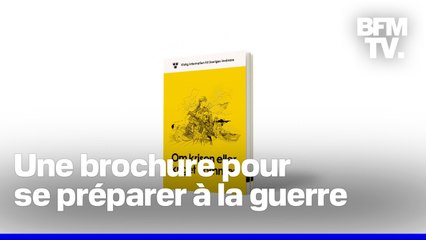 En Suède, les autorités distribuent à la population un livret avec des consignes pour se préparer à la guerre
