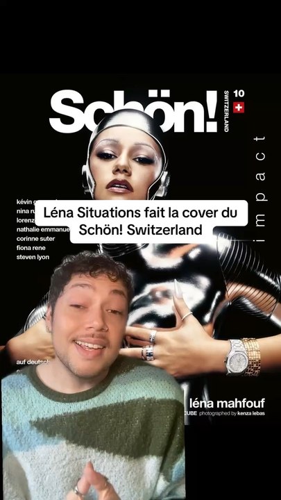 Léna Situations fait la cover du Schön! Switzerland
