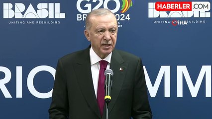 Cumhurbaşkanı Erdoğan: "BM Güvenlik Konseyi iflas etti"