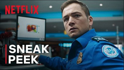 Carry-On | Sneak Peek - Taron Egerton | Netflix