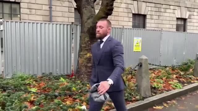 MMA - Conor McGregor à Dublin pour son procès pour viol présumé