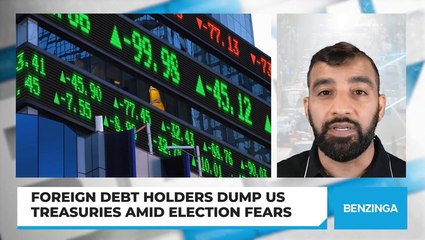Foreign Debt Holders Dump US Treasuries Amid Election Fears