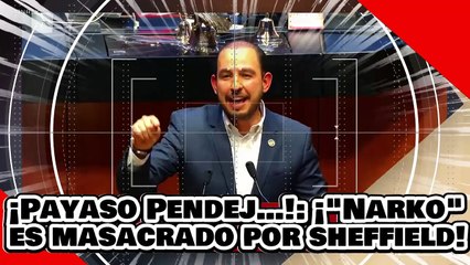 ¡payaso pendej…! ¡‘Narko’ Cortés es masacrado por la cátedra de Sheffield por atacar la CNDH!