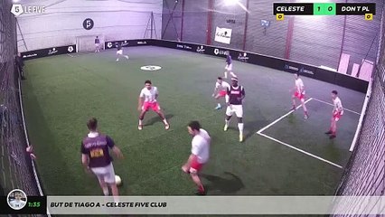 But de Tiago A - Celeste Five Club
