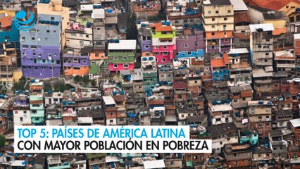 Top 5: Países de América Latina con mayor población en pobreza