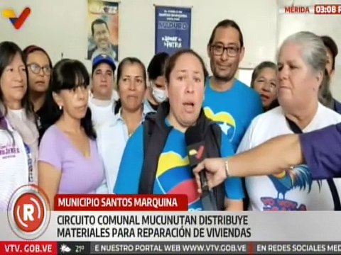 Mérida | Ciudadanos son favorecidas con entrega de materiales para la reparación de sus viviendas