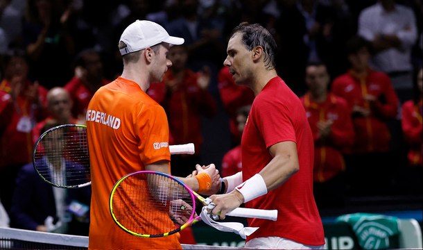 كأس ديفيس: نادال يخسر مباراته الأولى في الفردي