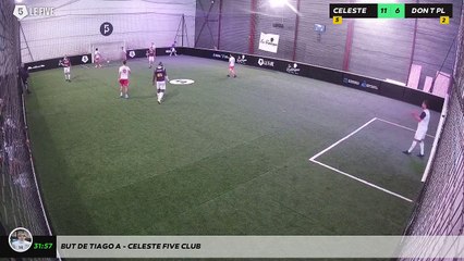 But de Tiago A - Celeste Five Club