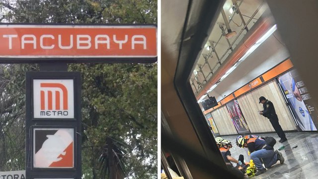 Metro CDMX: Hombre apuñala a usuarios y se arroja a las vías en estación Tacubaya