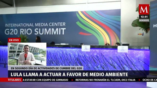 Lula Da silva propone crear Consejo de Cambio Climático en la ONU: Clausura del G20