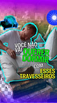 Você não vai querer dormir com esses travesseiros