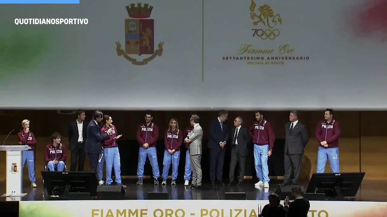 Lite Vezzali-Di Francisca sul palco per i 70 anni delle Fiamme Gialle