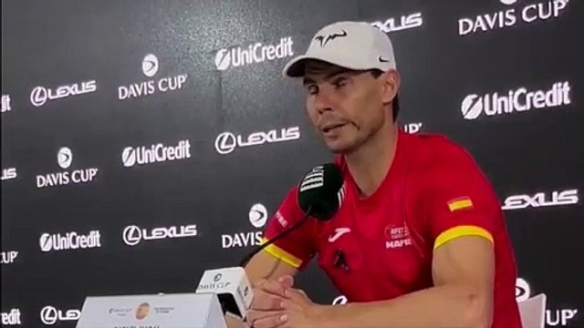 Tennis - Davis Cup 2024 - Rafael Nadal : Creo que las emociones fueron difíciles de manejar al final...