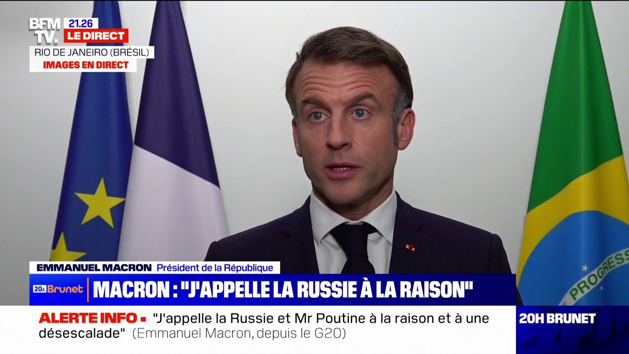 Guerre en Ukraine: "Nous souhaitons la paix, mais la paix qui ne soit pas la capitulation", précise Emmanuel Macron