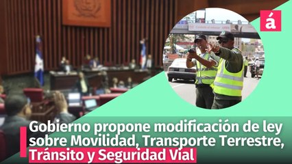 Gobierno propone cambios a la Ley de Transporte y Tránsito