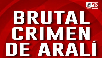 Brutal crimen de Aralí: el padrastro y sus amigos son los sospechosos