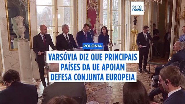 Cinco maiores países da UE apoiam obrigações conjuntas de defesa