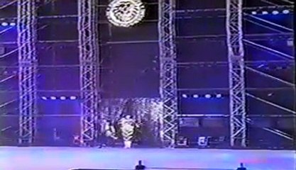 JAN 4 1994 NEW JAPAN PRO WRESTLING BLACK CAT VS BRUTUS THE BARBER BEEFCAKE