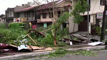 필리핀, 한 달 새 6번째 태풍...'만이' 강타에 최소 8명 사망 / YTN
