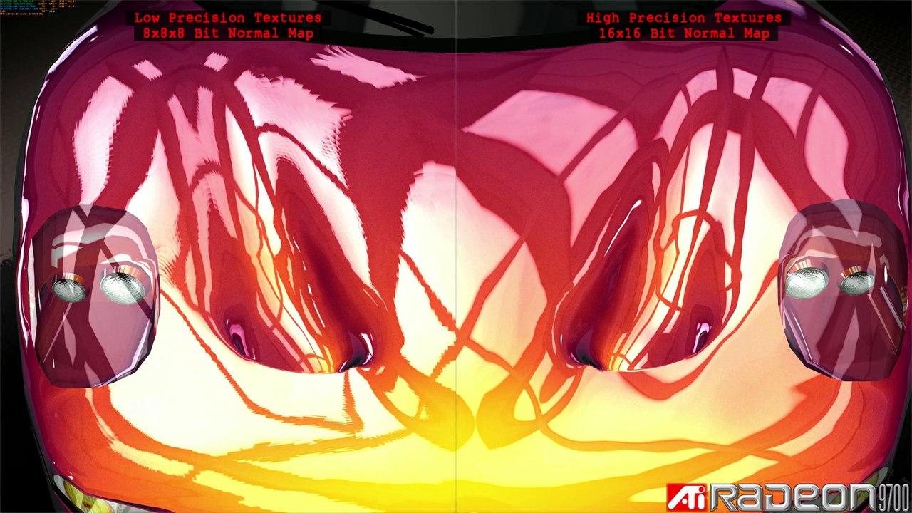 ATI Radeon 9700 Car Paint Tech Demo [2024] 8K 8xSSAA 16xAF AMD Radeon RX 7900 XTX Ryzen 9 7950X