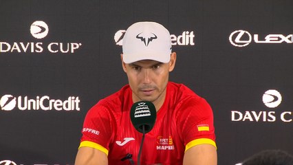 Rafael Nadal, tras su derrota en la Davis: "Si fuera capitán no me elegiría para jugar"